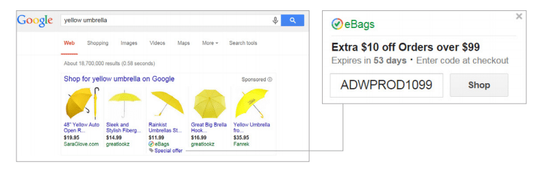 google special offers