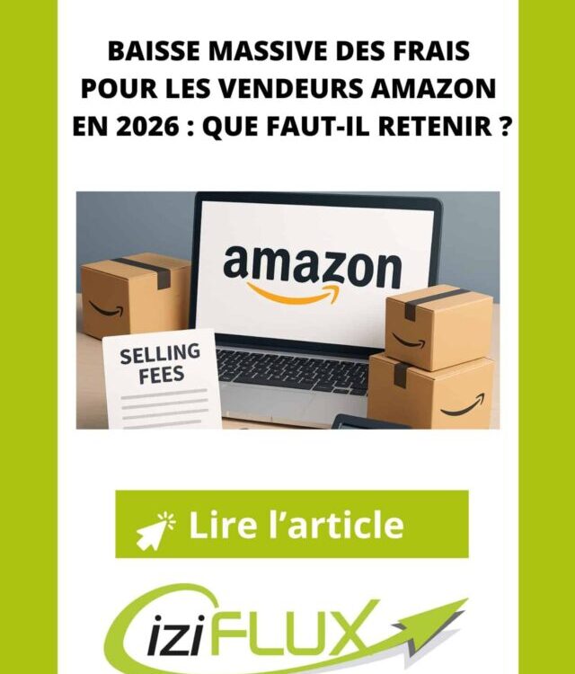 Baisse des frais Amazon en 2026