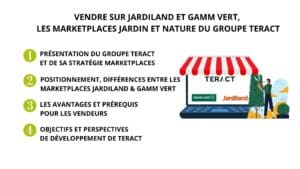 Vendre sur Jardiland et Gamm vert