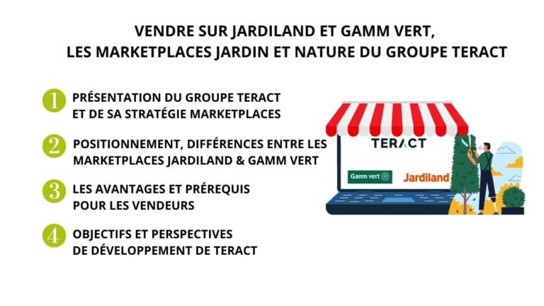 Vendre sur Jardiland et Gamm vert