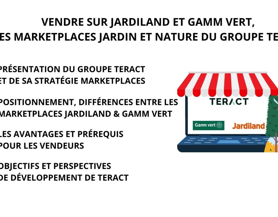 Vendre sur Jardiland et Gamm vert