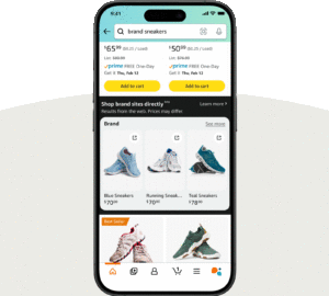 Amazon Shop Brand Sites